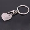 Heart shaped keychain - Love Heart - True Love - 2 piecesKeyrings
