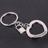 Heart shaped keychain - Love Heart - True Love - 2 piecesKeyrings