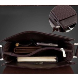 Classic retro shoulder bag - leatherBags
