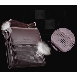 Classic retro shoulder bag - leatherBags