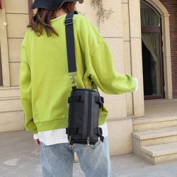 Fashionable small crossbody bag - cylinder shaped - unisexBags