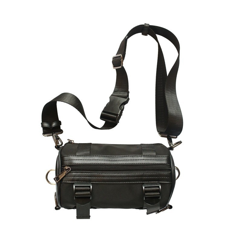 Fashionable small crossbody bag - cylinder shaped - unisexBags