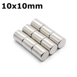 N35 - neodymium magnet - strong round disc - 10 mm * 10mmN35