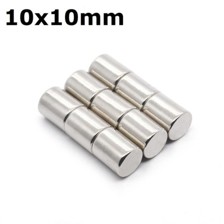 N35 - neodymium magnet - strong round disc - 10 mm * 10mmN35