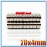 N35 - neodymium magnet - strong round disc - 20mm * 4mmN35
