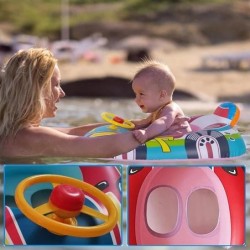 Inflatable float seat - swimming toy - car shapedSwimming