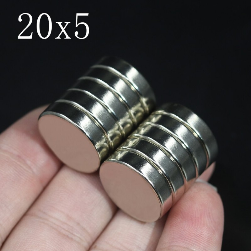 N35 - neodymium magnet - strong round disc - 20 mm * 5mmN35