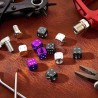 Aluminum tire valves - dice shaped - 4 piecesWheel parts