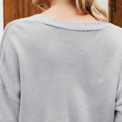 Classic cardigan - long sleeve sweater - with buttons - floral patternHoodies & Jumpers
