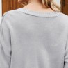Classic cardigan - long sleeve sweater - with buttons - floral patternHoodies & Jumpers