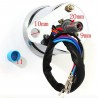 Universal motorcycle dual Odometer - speedometer - LED gauge KM/HInstruments