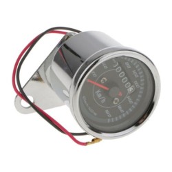 Universal motorcycle dual odometer - speedometer - gauge - chromeInstruments