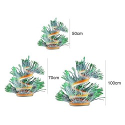 Colorful luminous coral - artificial silicone plantDecorations