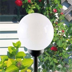Garden solar light - ground stick - round ball - LED - waterproof - 4 piecesSolar lighting