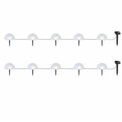 Garden solar light - half globe shaped - 5 LED - waterproof - ground mountedSolar lighting