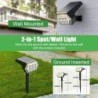 Solar powered light - landscape spotlights - 4 lighting modes - 108 LED - IP65 waterproofSolar lighting