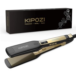 2 in 1 professional wide straightener - curler - digital LCD display - dual VoltageHair straighteners