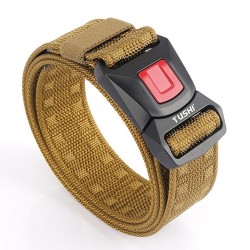 Stylish tactical belt - quick release metal buckle - nylonBelts