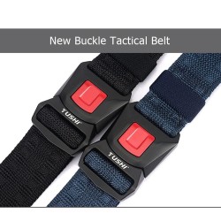 Stylish tactical belt - quick release metal buckle - nylonBelts