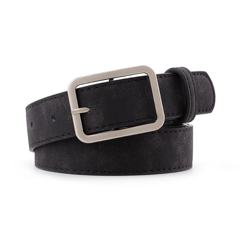 Classic leather belt - with metal buckleBelts