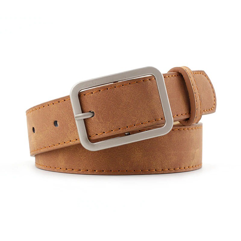 Classic leather belt - with metal buckleBelts