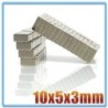 N35 - neodymium magnet - cuboid block - 10mm * 5mm * 3 mm - 20 - 500 piecesN35