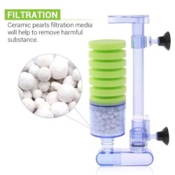 Aquarium air pump - biochemical filter - double foam sponge - ultra quietPumps
