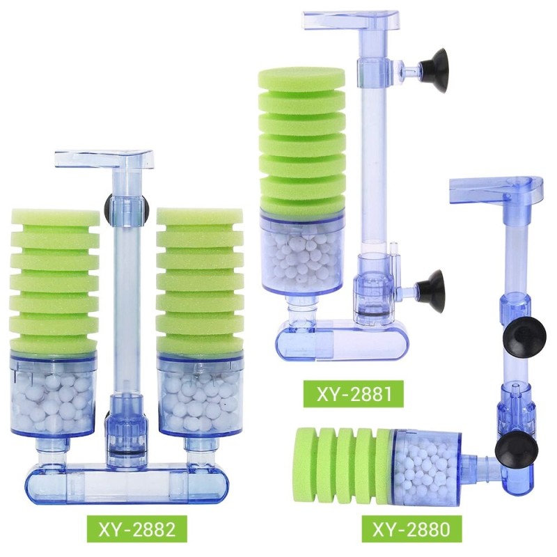 Aquarium air pump - biochemical filter - double foam sponge - ultra quietPumps