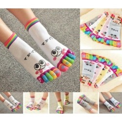 Funny kids socks - five toes - cottonClothing