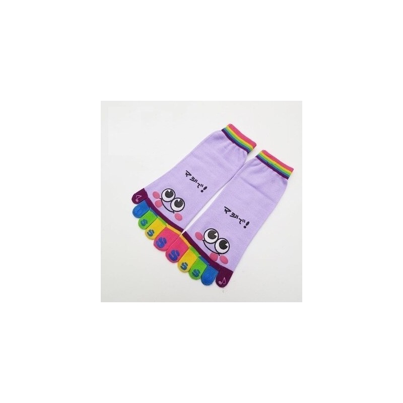 Funny kids socks - five toes - cottonClothing