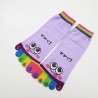 Funny kids socks - five toes - cottonClothing