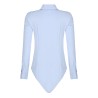 Elegant bodysuits - long sleeve blouse - with buttonsBlouses & shirts
