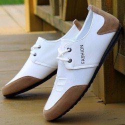 Fashionable men's shoes - loafers - non-slip - genuine leatherShoes