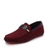 Fashionable men's loafers - shallow suede shoesShoes