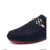 Fashionable men's loafers - shallow suede shoesShoes