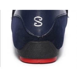 Fashionable men's loafers - shallow suede shoesShoes