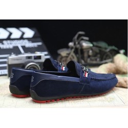 Fashionable men's loafers - shallow suede shoesShoes