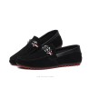 Fashionable men's loafers - shallow suede shoesShoes