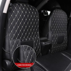 Car back seat protective cover - organizer with pockets - leatherSeat covers
