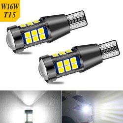 Car reverse light - LED bulb - 1156 BA15S - 7440 W21W - T15 W16W - 2 piecesT15