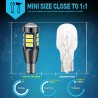 Car reverse light - LED bulb - 1156 BA15S - 7440 W21W - T15 W16W - 2 piecesT15
