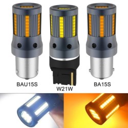 Car turn signal light - LED bulb - P21W 1156 - BAU15S PY21W - 7440 W21W - 2 piecesLED