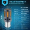 Car turn signal light - LED bulb - P21W 1156 - BAU15S PY21W - 7440 W21W - 2 piecesLED