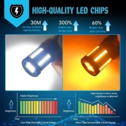 Car turn signal light - LED bulb - P21W 1156 - BAU15S PY21W - 7440 W21W - 2 piecesLED