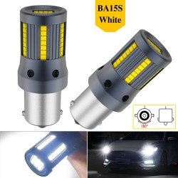 Car turn signal light - LED bulb - P21W 1156 - BAU15S PY21W - 7440 W21W - 2 piecesLED