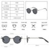 Retro round sunglasses - steampunk style - UV400 - unisexSunglasses