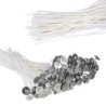 Cotton candle wicks - pre-waxed - for candle making - 100 piecesCandles & Holders