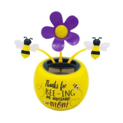 Solar powered toy - dancing flower / butterfly / unicorn / dog pawSolar