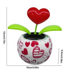Solar powered toy - dancing heartSolar