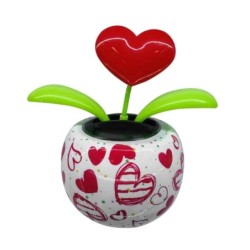 Solar powered toy - dancing heartSolar
